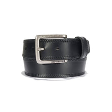 Carhartt - Burnished Leather Engraved Buckle Belt