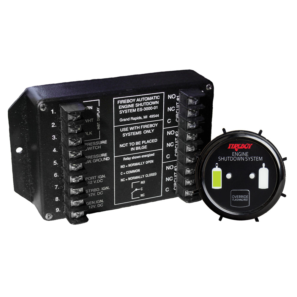 Fireboy-Xintex Engine Shutdown System with Round Display