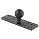 RAM Mount 6.25" x 2" Universal Electronics Base with 1.5" Ball