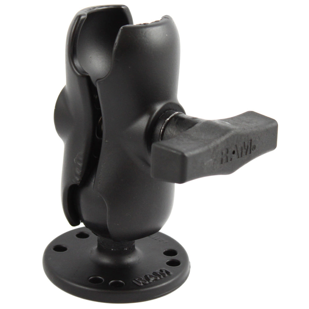 RAM Mount 1.5" Ball Short Arm with 2.5" Round Base