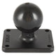 RAM Mount 2" x 2.5" Rectangle Base with 1.5" Ball