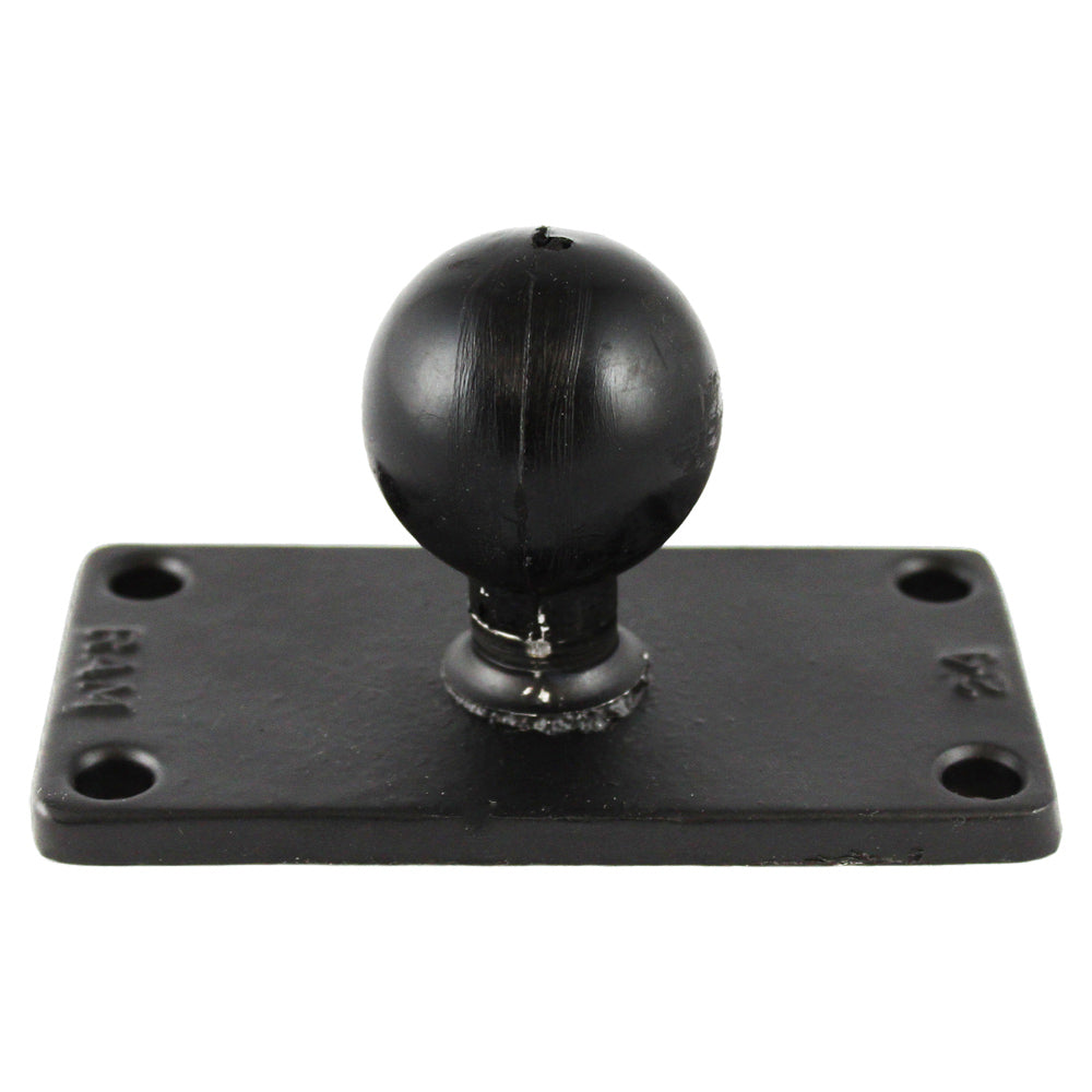 RAM Mount 2" x 4" Rectangle Base with 1.5" Ball