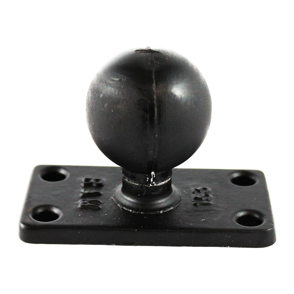 RAM Mount 1.5" x 3" Rectangle Base with 1.5" Ball