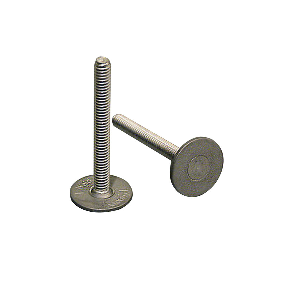 Weld Mount 1.25" Tall Stainless Panel Stud with 0.62" Base & #8 x 32 Thread - Qty. 15
