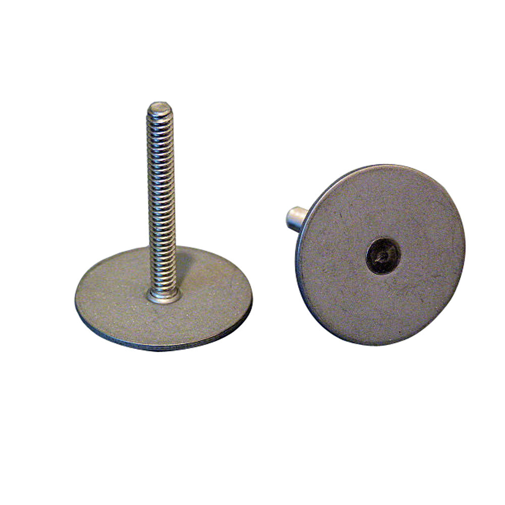 Weld Mount .75" Tall Stainless Stud with #10 x 24 Threads - Qty. 10