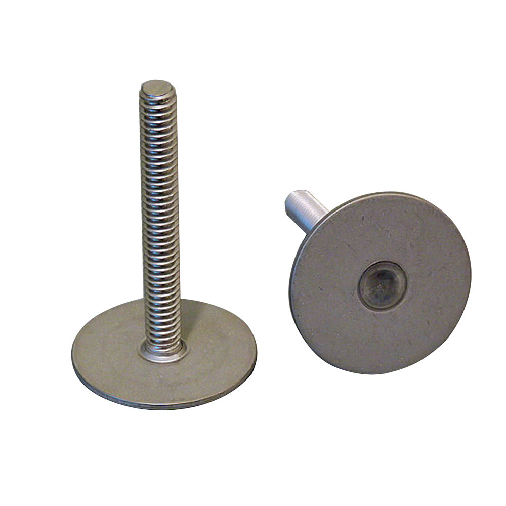 Weld Mount 1.5" Tall Stainless Stud with 1/4" x 20 Threads - Qty. 10