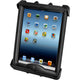 RAM Mount Tab-Tite Universal Clamping Cradle for Apple iPad with LifeProof & Lifedge Cases