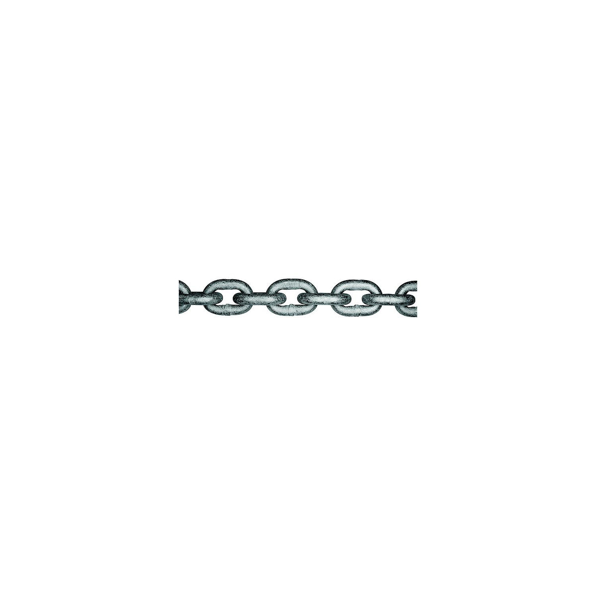 Titan Chain Grade 30 Proof Coil Hot Dip Galvanized Chain, 1/4" x 141' Pail