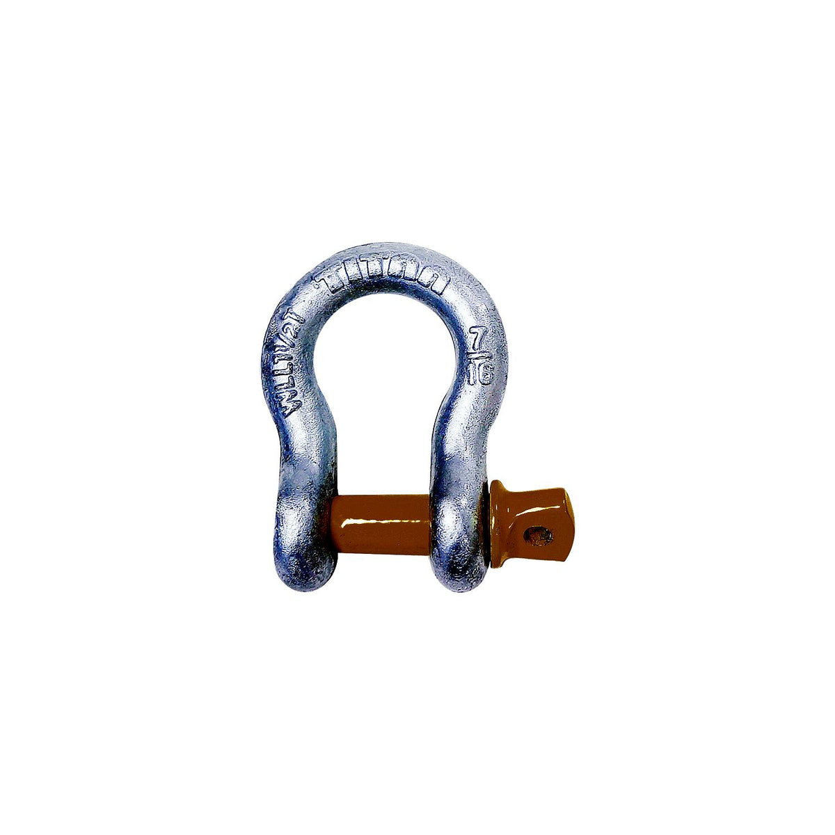 Titan Chain Hot Galvanized Bow Shackle, 1/2"