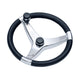 Schmitt Marine Evo Pro 316 Cast Stainless Steel Steering Wheel with Control Knob - 13.5" Diameter