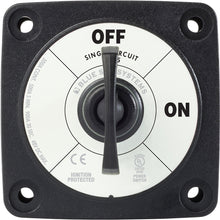 Blue Sea Systems 6005200 Battery Switch Single Circuit ON-OFF - Black