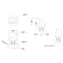 Scanstrut Scanpod Single Instrument Pod Rail Mount - Cut for Standard Instrument - Fits 1" - 1.33" Rails