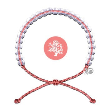 4 Oceanpublic Benefit Corp - 4ocean Coral Beaded Bracelet Coral