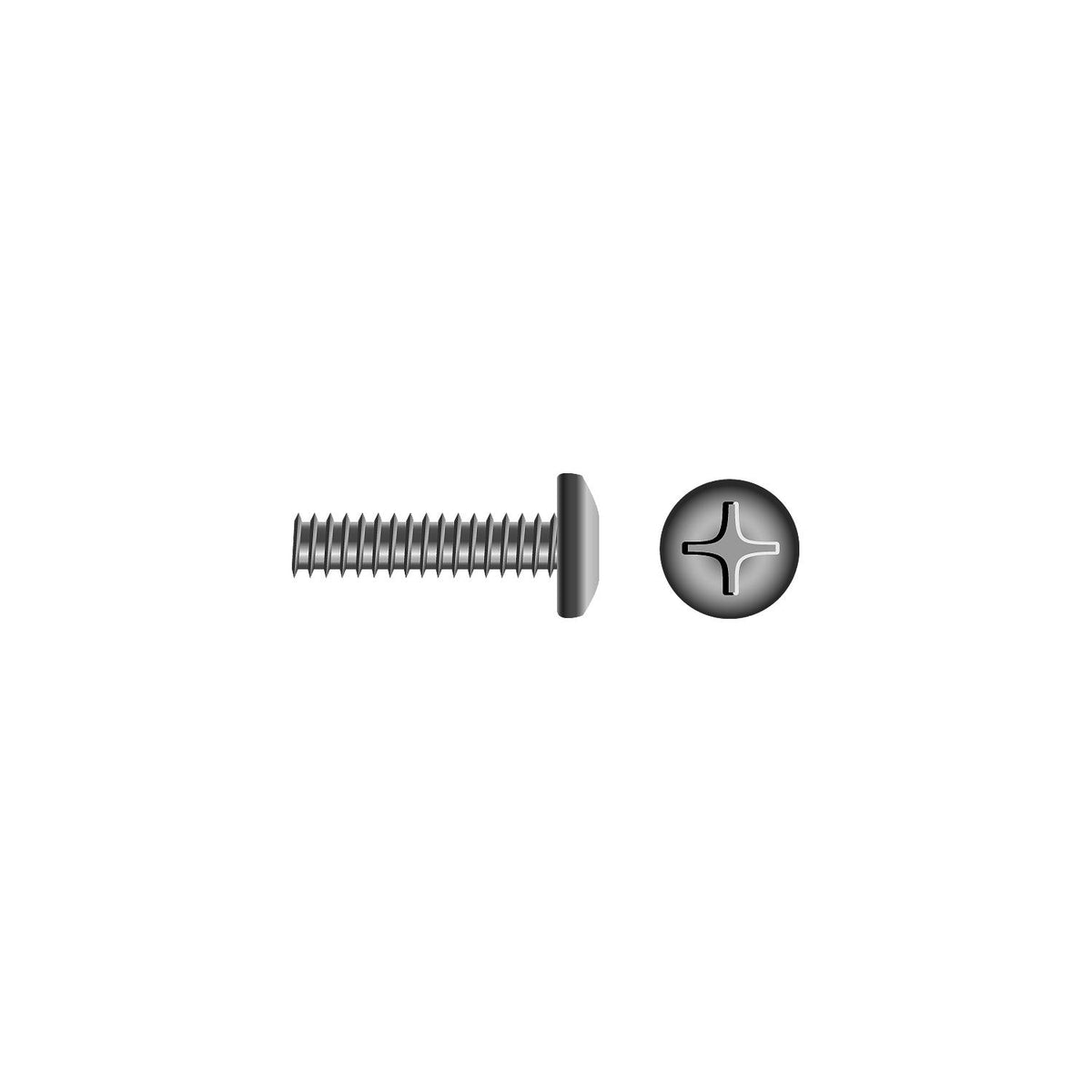 Seachoice Stainless Steel Phillips Machine Screw - Pan Head RP-MP0792SC