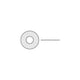Seachoice Nylon Flat Washer, 1/4"