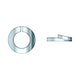 Seachoice Chrome Plated SS Flat Washer, 1/4"