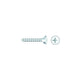 Seachoice Chrome Plated SS Phillips Tapping Screw - Oval Head, #8 x 1/2"