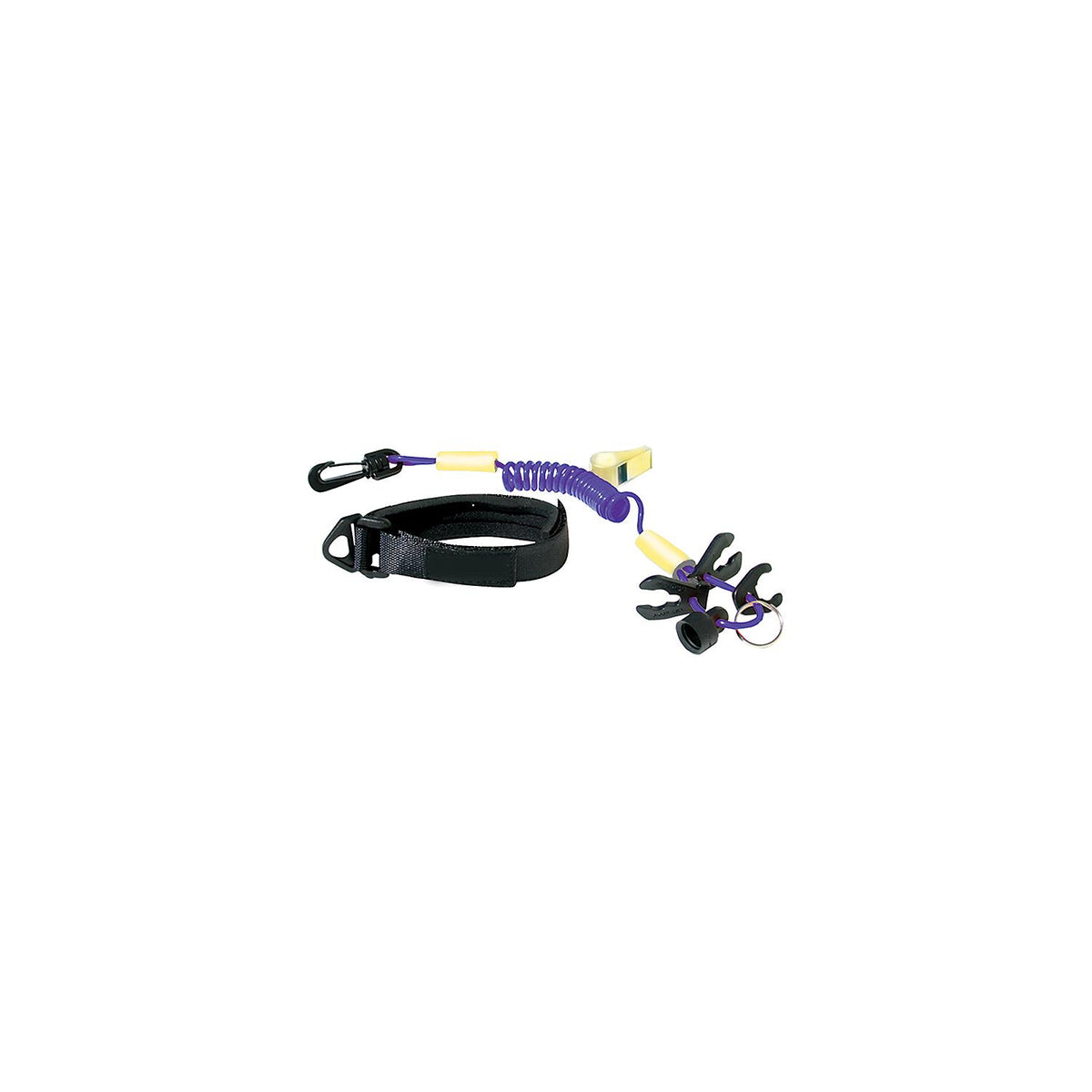 Seachoice Ultimate Lanyard, Purple/Yellow