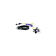 Seachoice Ultimate Lanyard, Purple/Yellow