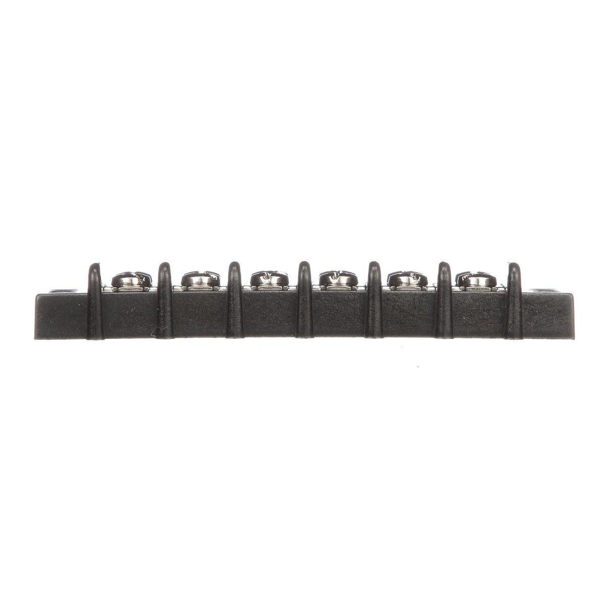 Seachoice Terminal Block, 6-Gang, Nickel Plated Brass Terminals