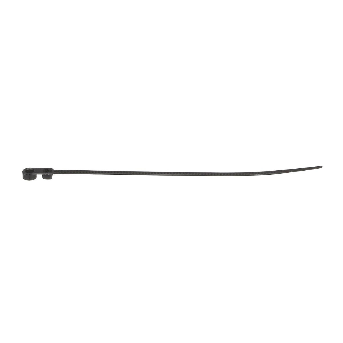 Seachoice Cable Ties, 8 In. Long, Mounting Design, 50 Lbs. Max Load, UV Black, Pack of 1,000