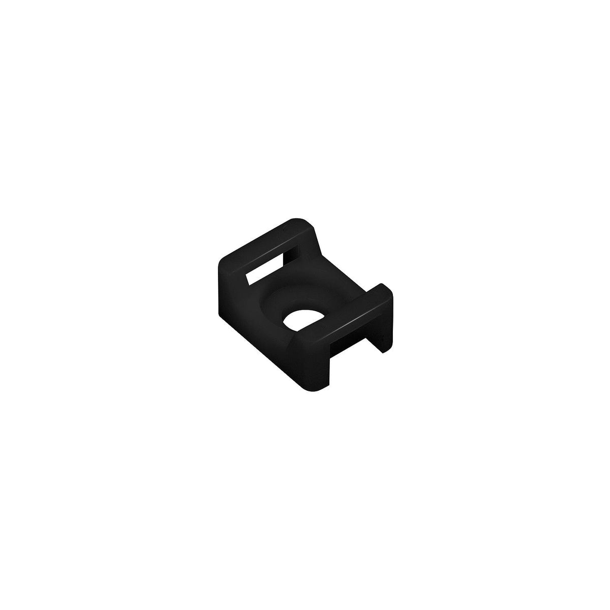Seachoice Saddle Mount, Black, #8 Fastener, 10/pk