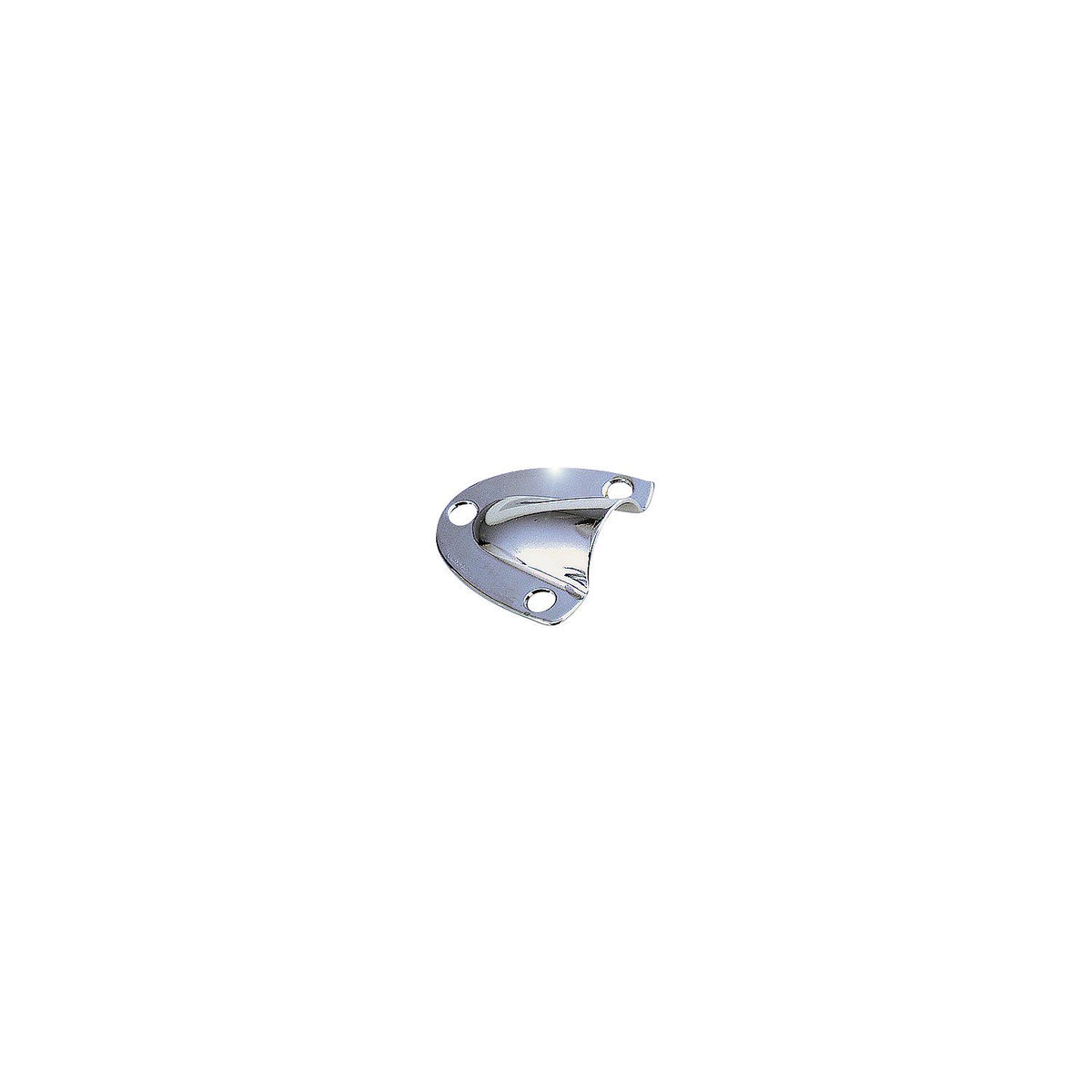 Seachoice Stainless-Steel Clam Shell Vent - 1-21/32" x 1-3/4" x 7/16"