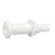 Seachoice Polypropylene Extra Long Thru-Hull Connector for 3/4 in. ID Hose, White Finish