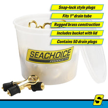 Sea Choice Drain Plug 1-Snap Lock Brass