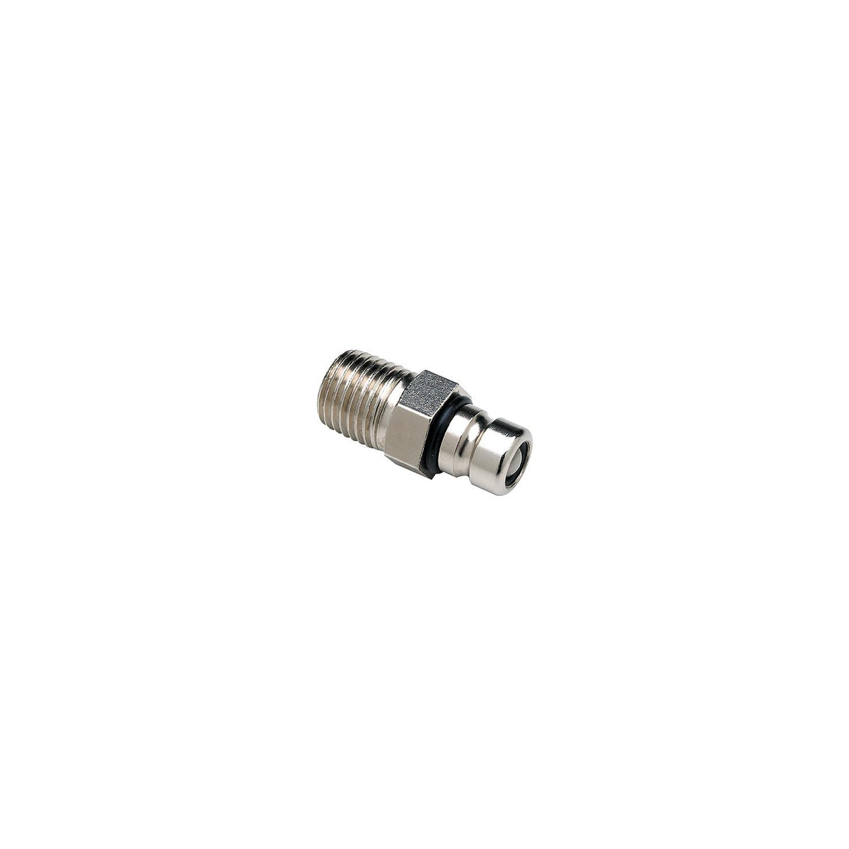 Seachoice Deluxe Fuel Connector For Chrysler/Force, Chrome Plated Brass - Male Tank Fitting 1/4" NPT