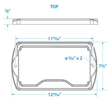Sea Choice Battery Tray- Premium 24 Series