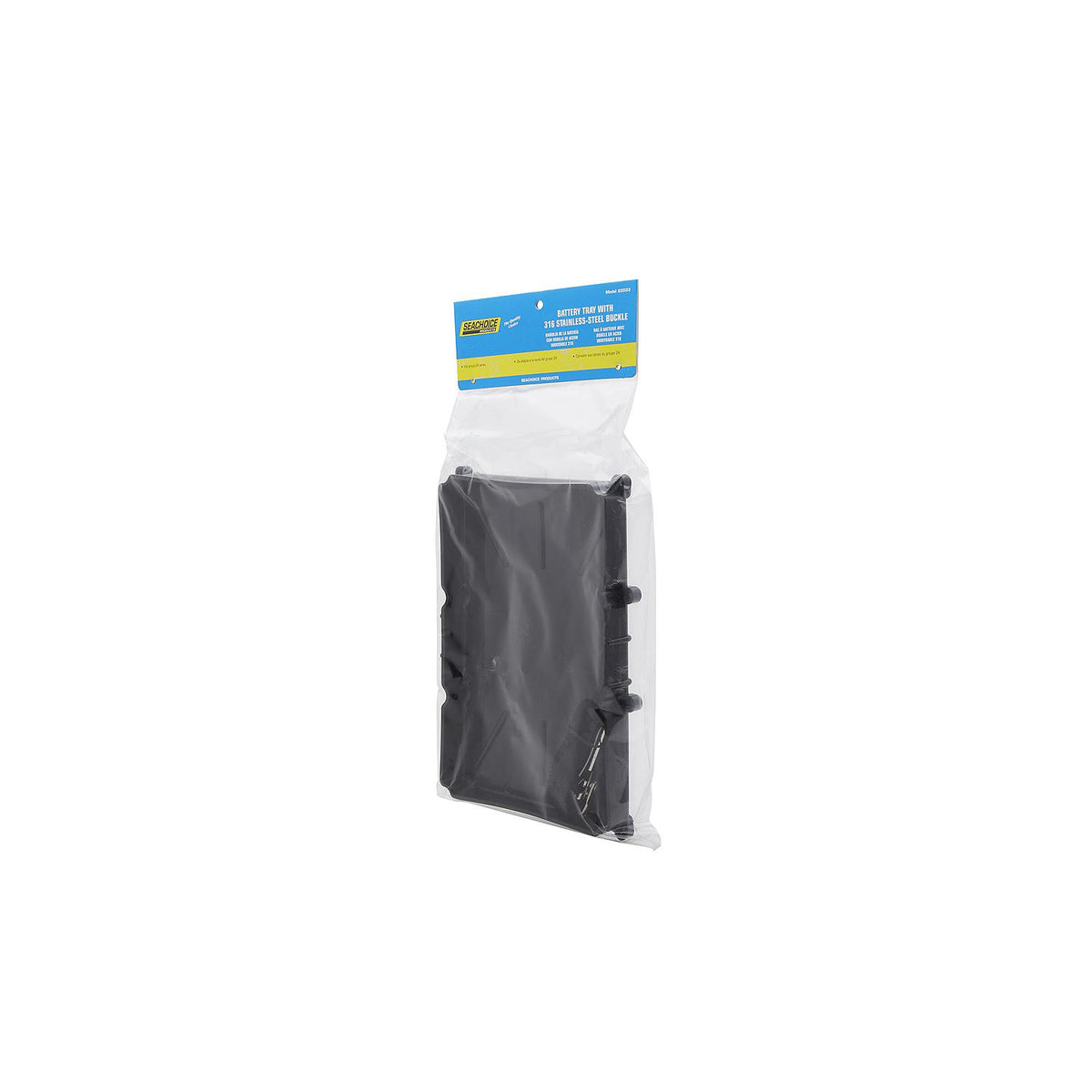 Seachoice Battery Tray with 316 Stainless Steel Buckle, 24 Series