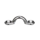 Seachoice Multi-Purpose Chrome-Plated Zinc 3/8 in. Eye Straps, Set of 4