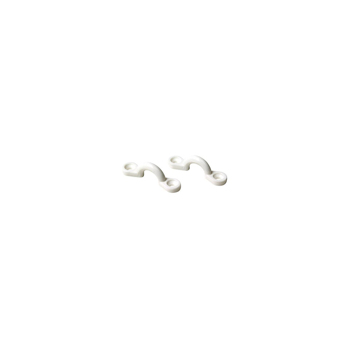 Seachoice White Nylon Eye Strap, 4/Card