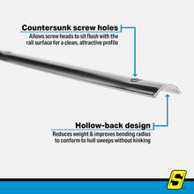 Sea Choice Hollow Back Rub Rail