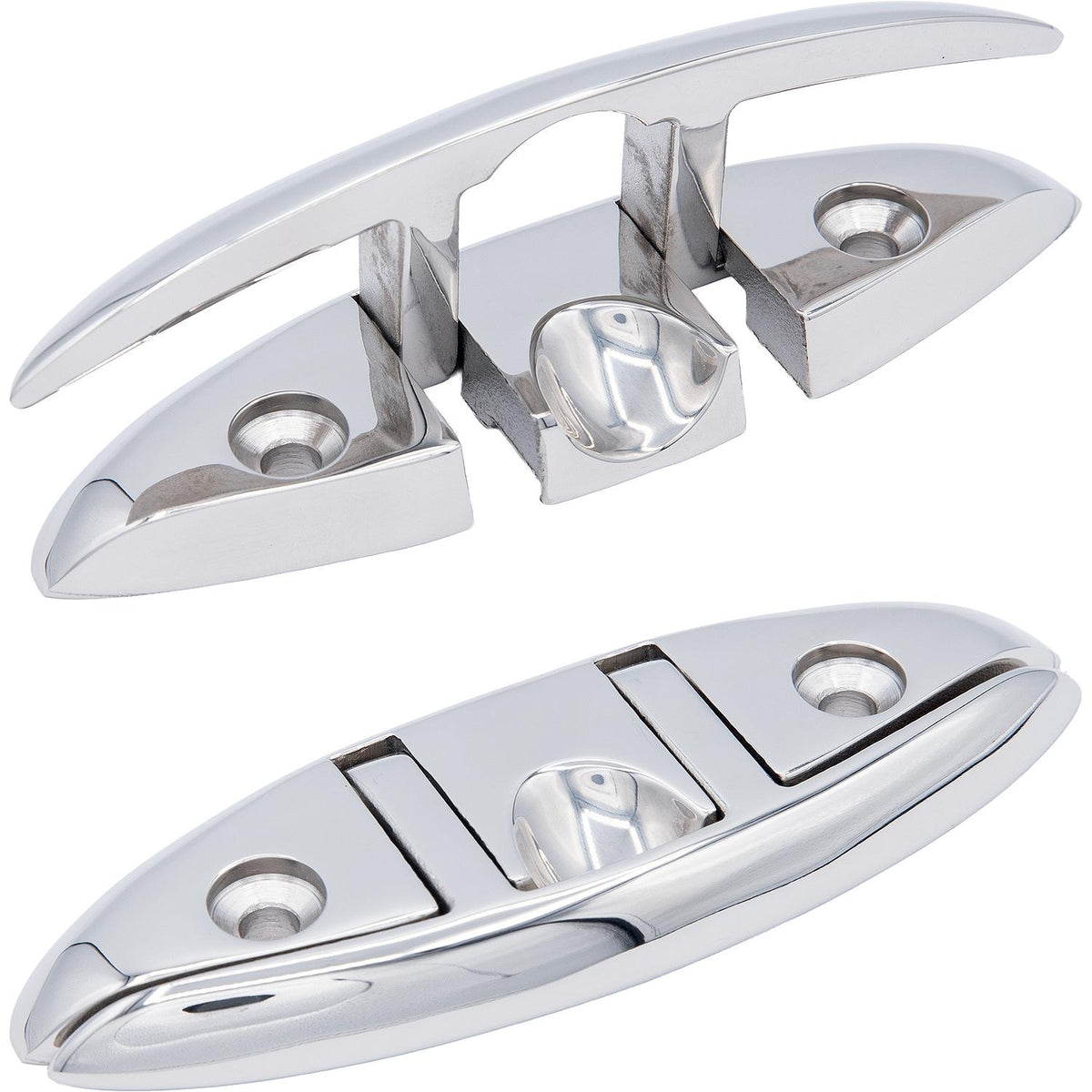 Seachoice Oval Folding Cleat - Stainless Steel, 5" Length