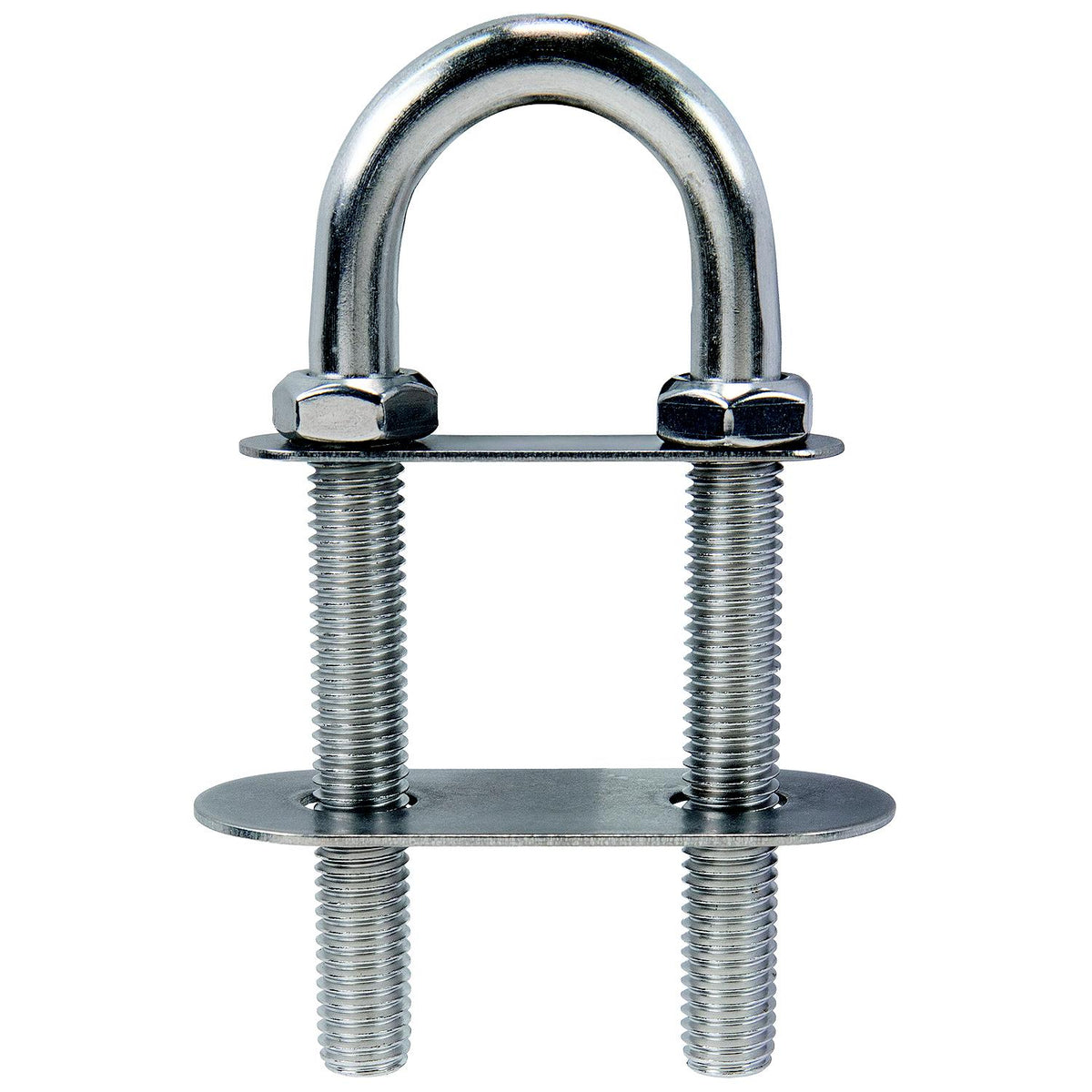 Seachoice Stern Eye - Stainless Steel, 2 Nuts, 3.45" Thread Length