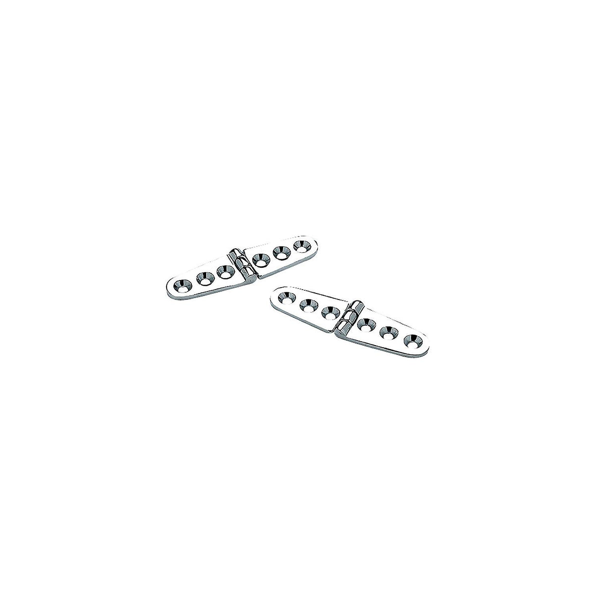 Seachoice Chrome Plated Brass Strap Hinges (1 Pair Per Pack) SC50-33831