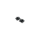 Seachoice Butt Hinge, 1-1/2" x1-3/8 Black Nylon, Pair
