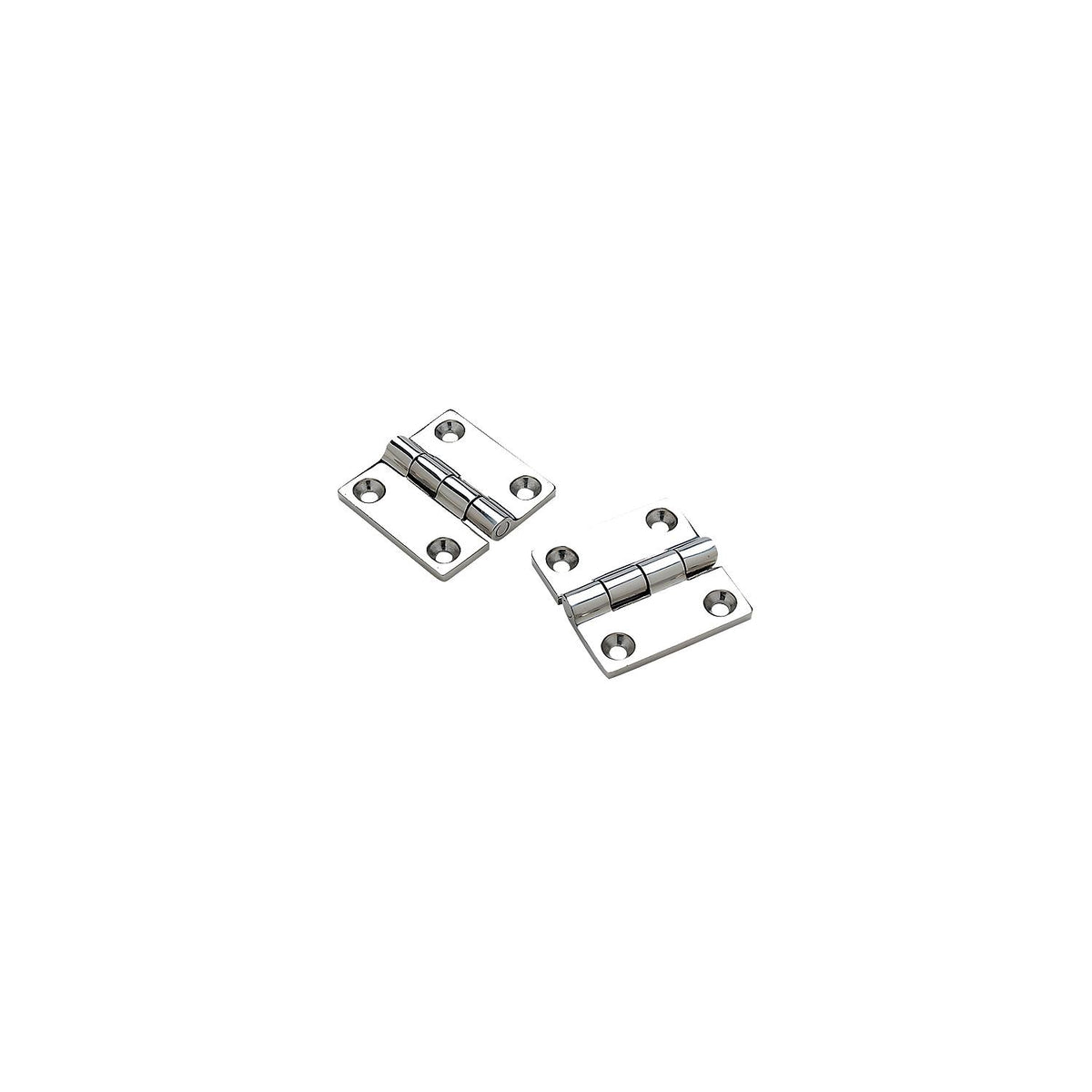 Seachoice Butt Hinge, 316 Stainless Steel, 2 in x 2 in, Pack of 2