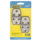 Seachoice Marine-Grade Utility Hinges, 304 Stainless Steel with Black Nylon Base Plate, 2-7/8 In. X 1-1/2 In., Pack of 2