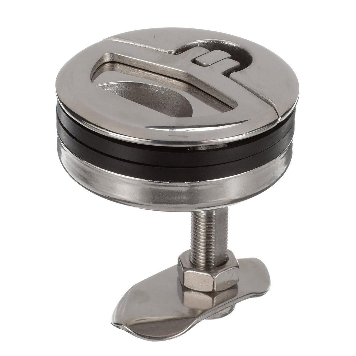 Seachoice Non-Locking Grand Compression Latch, 316 Stainless Steel, Square 2-1/2 in., Watertight