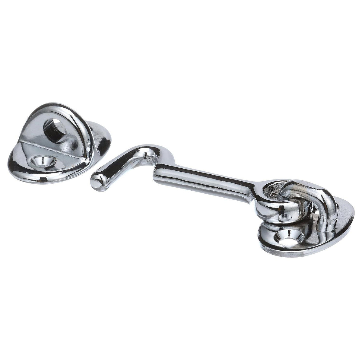 Seachoice Chrome-Plated Cast Brass 2 in. Marine Cabin Door Hook with #6 Fastener