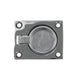 Seachoice Chrome-Plated Cast Brass Square Flush Hatch Ring Pull, 1-7/8 In. X 2-1/2 In.