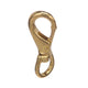 Seachoice Swivel Eye Snap, Cast Brass, Size #1, 3-1/4 In. Long, 5/8 In. ID Eye