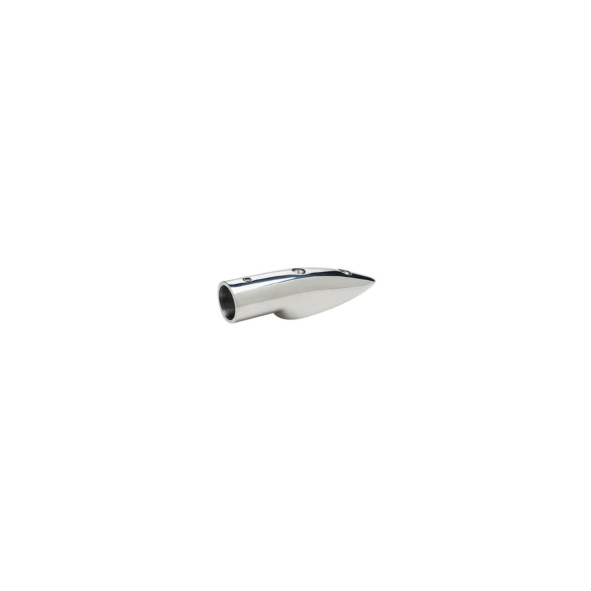 Seachoice 5.5 Degree Stainless Steel Rail End Fitting For 7/8" OD Tubing