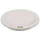 Seachoice White Pry-Up Deck Plate, Watertight, Up to 4-3/8 in. Diameter
