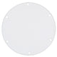 Seachoice Mounted Boat Plate Cover, Arctic White Finish, Up to 6 in.