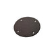 Seachoice Polypropylene Cover Plate Black, OD: 5-5/8"