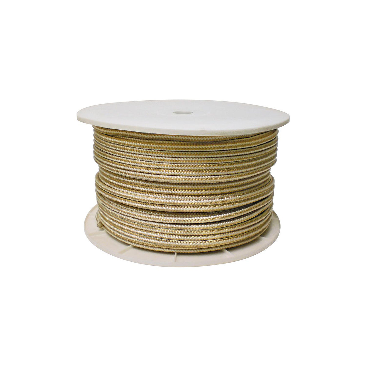 Seachoice Gold/White Double Braid, 5/8" x 600'